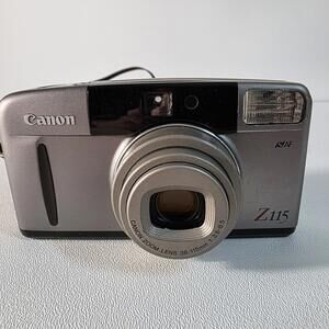 Canon Sure Shot 115 35mm Point & Shoot Film Camera E Error - Parts/Repair